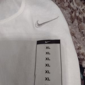White Nike Tank Top NWT